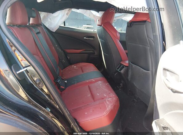 JTHE3JBH2M2042345 2021 LEXUS UX 200 Black Вид наклейки з VIN-кодом