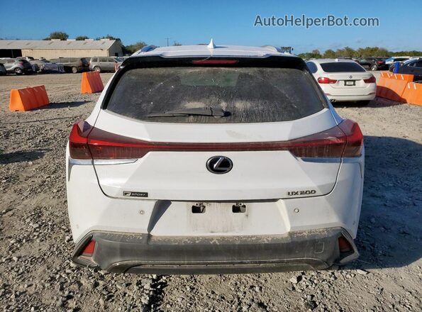 JTHE3JBH4M2033131 2021 LEXUS UX White Вид ззаду