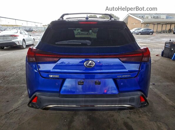 JTHE9JBH8M2037567 2021 LEXUS UX Blue Vista trasera