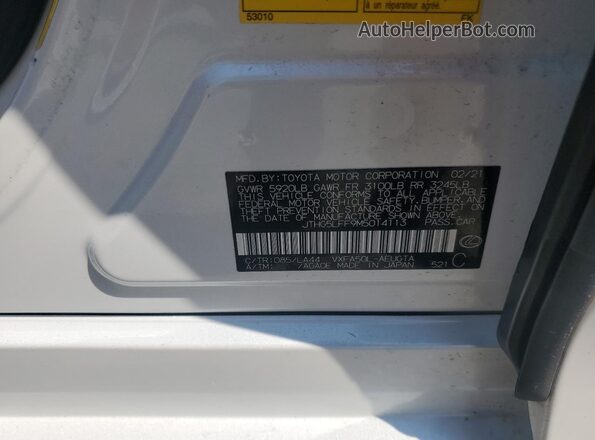 JTHG5LFF9M5014113 2021 LEXUS LS White Շարժիչի բաժամունքի տեսք