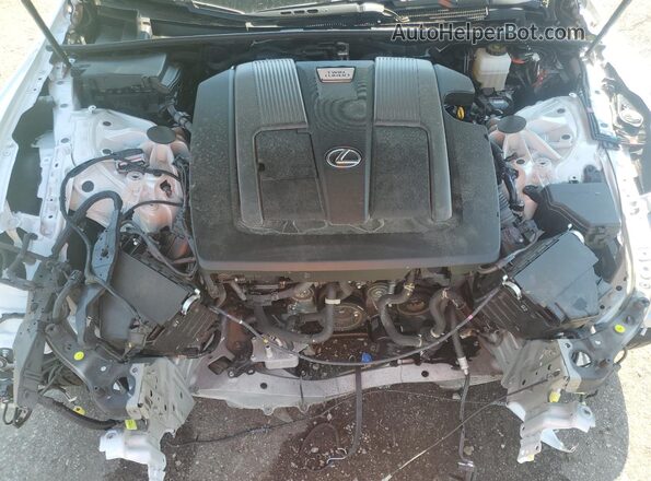JTHG5LFF9M5014113 2021 LEXUS LS White Սալոնի հետևի տեսք