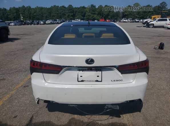 JTHG5LFF9M5014113 2021 LEXUS LS White Հետևի տեսք