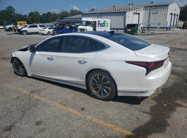 JTHG5LFF9M5014113 2021 LEXUS LS White Հետևի ձախ
