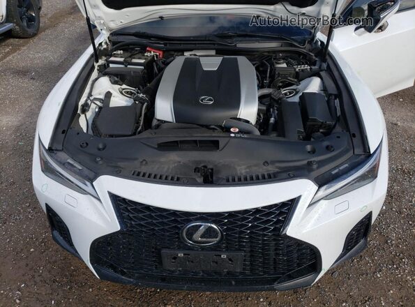 JTHG81F21P5052304 2023 LEXUS IS White Vista interior trasera