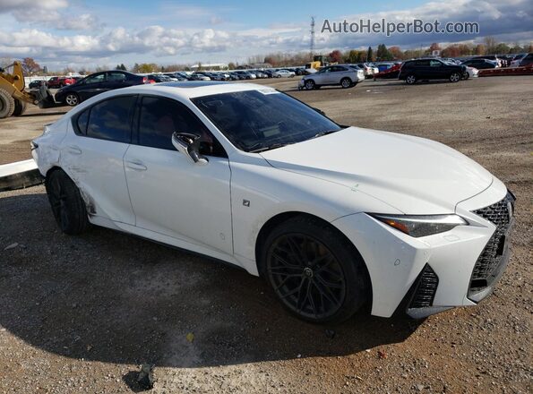 JTHG81F21P5052304 2023 LEXUS IS White Delantero derecho