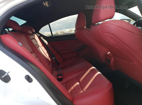 JTHG81F21P5052304 2023 LEXUS IS White Vista de los asientos traseros