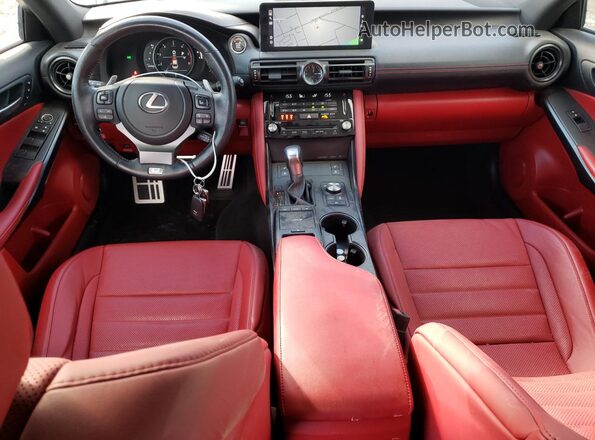 JTHG81F21P5052304 2023 LEXUS IS White Vista del salpicadero