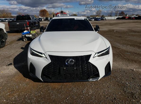 JTHG81F21P5052304 2023 LEXUS IS White Vista frontal