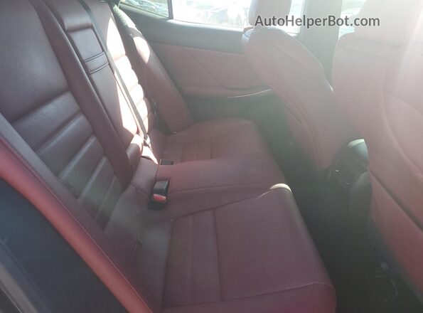JTHGA1D23L5101505 2020 LEXUS IS Black Вид задніх сидінь