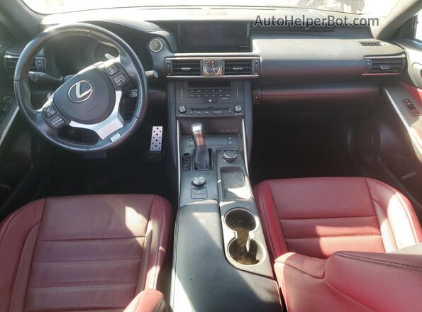 JTHGA1D23L5101505 2020 LEXUS IS Black Вид панелі приладів
