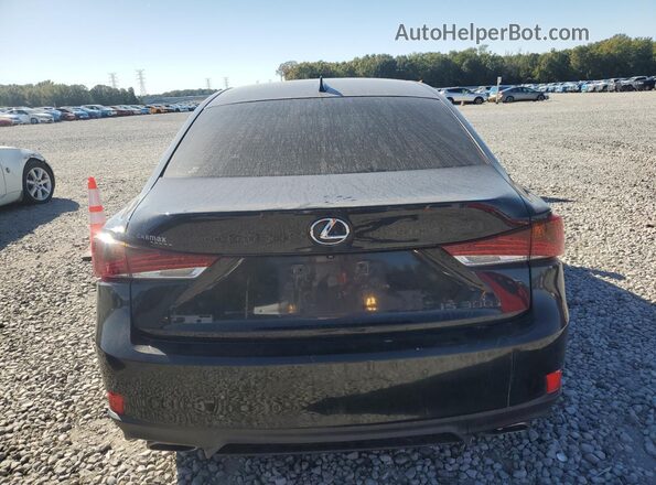 JTHGA1D23L5101505 2020 LEXUS IS Black Вид ззаду