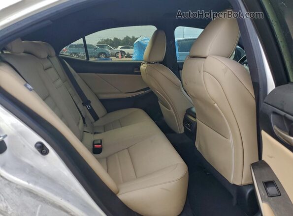 JTHGA1D25L5103255 2020 LEXUS IS Белый Вид задних сидений