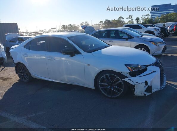 JTHGA1D26L5106102 2020 LEXUS IS 300 White უკანა სალონის ხედი