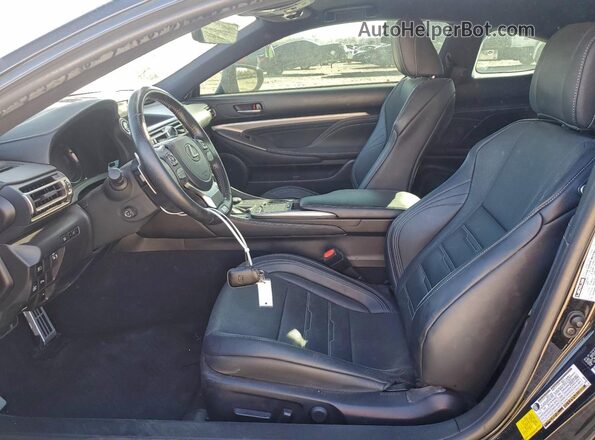 JTHGA5BC2M5011086 2021 LEXUS RC Black Vista interior delantera