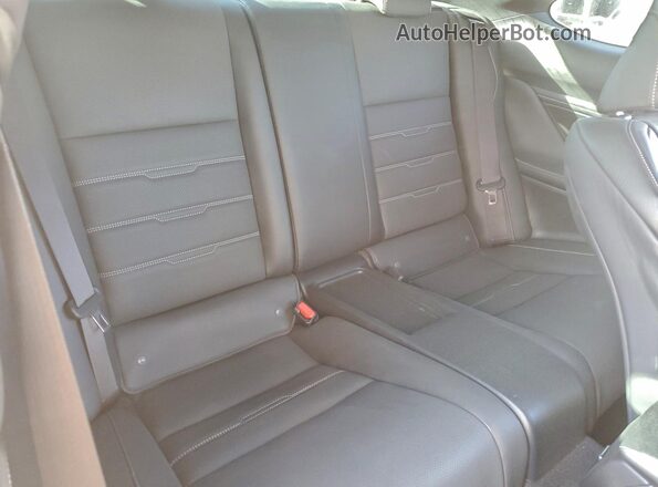 JTHGA5BC2M5011086 2021 LEXUS RC Black Vista de los asientos traseros