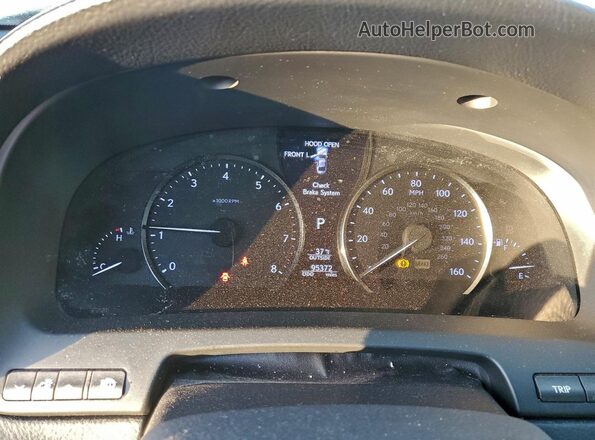JTHGL5EF5G5056494 2016 LEXUS LS Silver ხელსაწყოთა პანელის ხედი