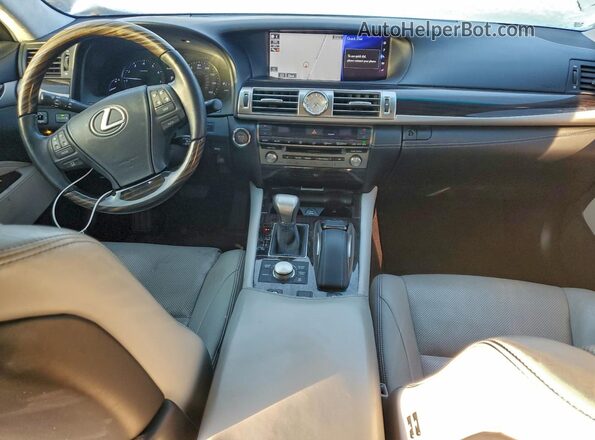 JTHGL5EF5G5056494 2016 LEXUS LS Silver წინა პანელის ხედი