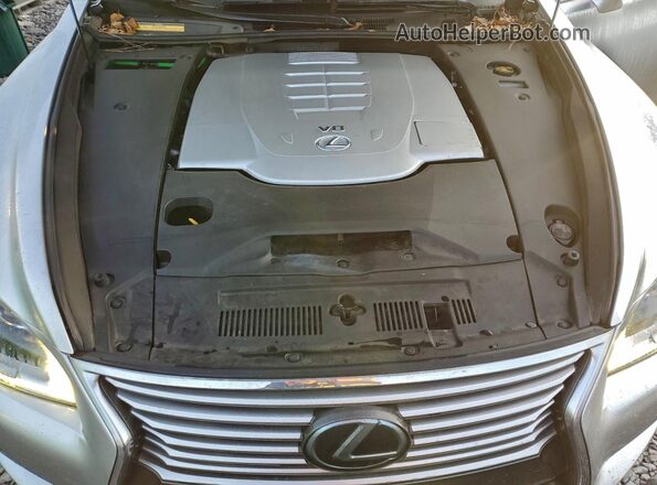 JTHGL5EF5G5056494 2016 LEXUS LS Silver უკანა სალონის ხედი
