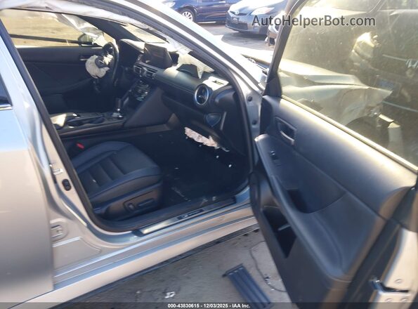 JTHGZ1B20M5039445 2021 LEXUS IS 350 Silver წინა სალონის ხედი