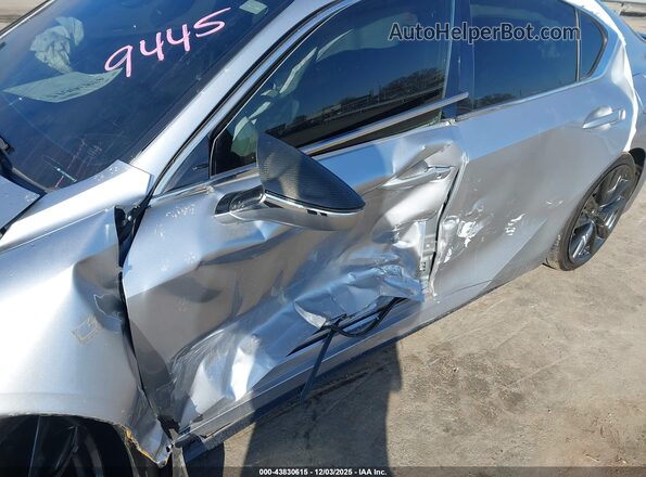 JTHGZ1B20M5039445 2021 LEXUS IS 350 Silver წინა ხედი