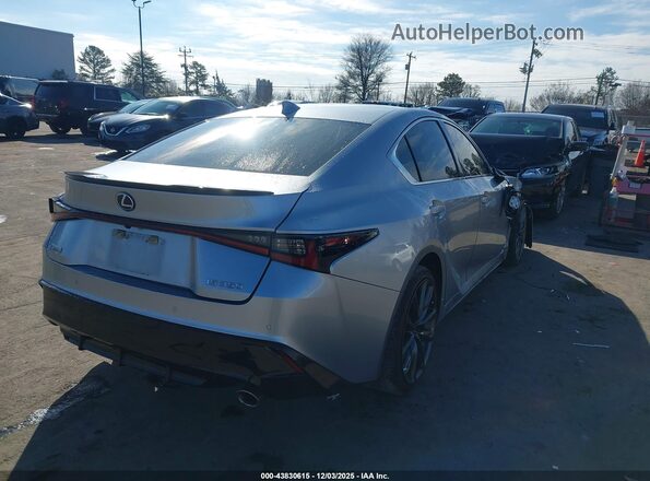 JTHGZ1B20M5039445 2021 LEXUS IS 350 Silver უკანა მარჯვენა