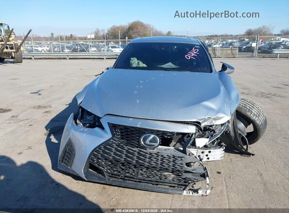 JTHGZ1B20M5039445 2021 LEXUS IS 350 Silver წინა პანელის ხედი