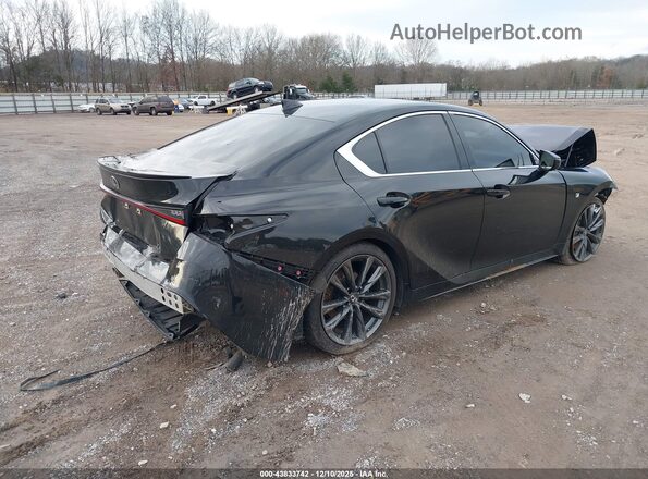 JTHGZ1B20P5068948 2023 LEXUS IS 350 Black Tył prawy