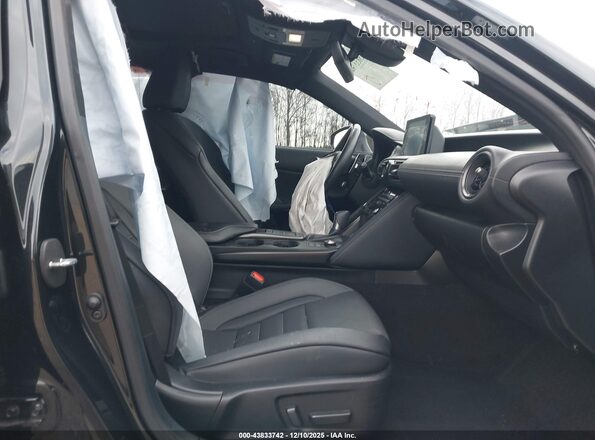 JTHGZ1B20P5068948 2023 LEXUS IS 350 Black Widok wnętrza z przodu