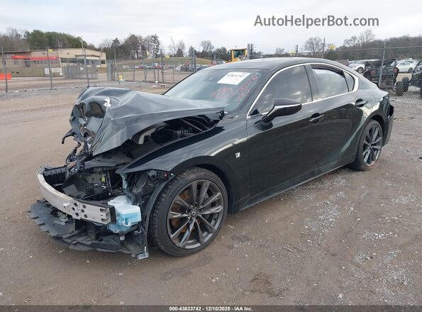 JTHGZ1B20P5068948 2023 LEXUS IS 350 Black Przód lewy