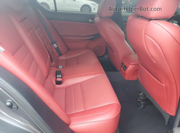 JTHGZ1B21M5043682 2021 LEXUS IS Gray Вид задніх сидінь