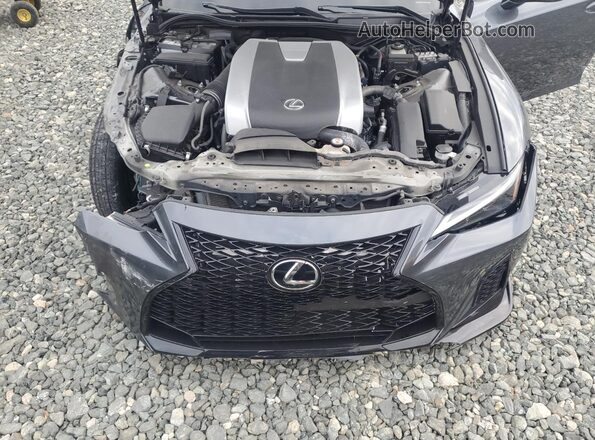 JTHGZ1B21M5043682 2021 LEXUS IS Gray Вид задньої частини салону