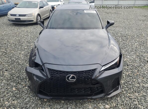 JTHGZ1B21M5043682 2021 LEXUS IS Gray Вид спереду