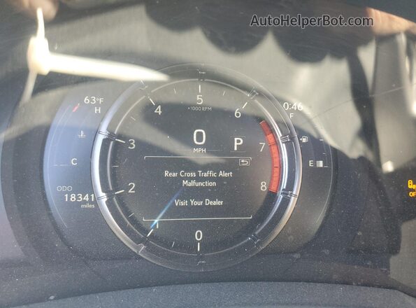 JTHGZ1B21M5047666 2021 LEXUS IS Gray ხელსაწყოთა პანელის ხედი