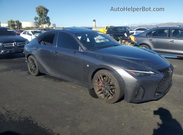 JTHGZ1B21M5047666 2021 LEXUS IS Gray წინა მარჯვენა
