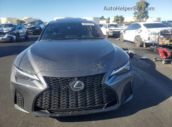 JTHGZ1B21M5047666 2021 LEXUS IS Gray წინა ხედი