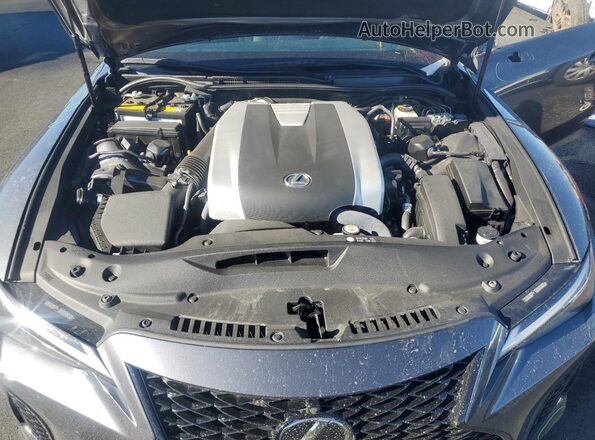 JTHGZ1B21M5047666 2021 LEXUS IS Gray უკანა სალონის ხედი