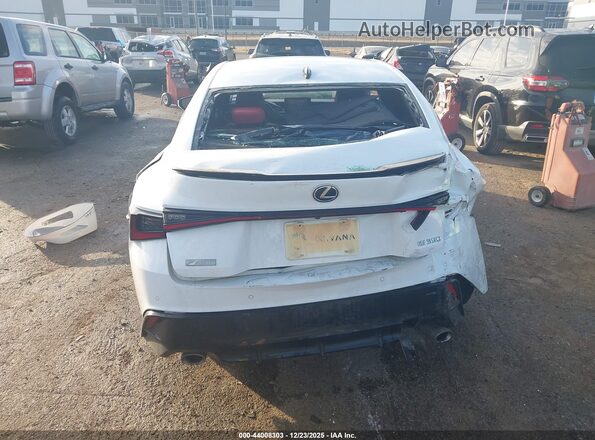 JTHGZ1B21M5048235 2021 LEXUS IS 350 White 