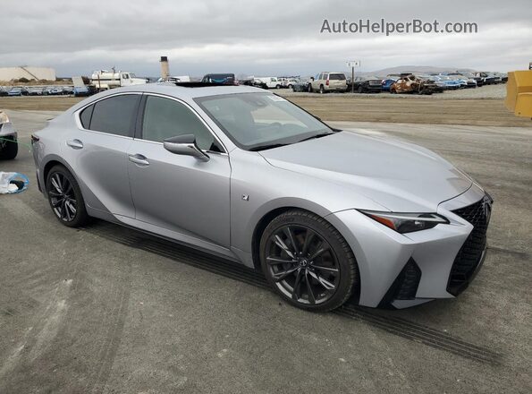 JTHGZ1B23M5041691 2021 LEXUS IS Silver Front right