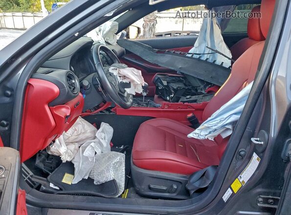 JTHGZ1B23P5071004 2023 LEXUS IS Gray Widok wnętrza z przodu
