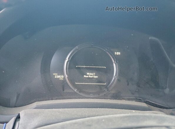 JTHGZ1B23P5071004 2023 LEXUS IS Gray Widok zestawu wskaźników