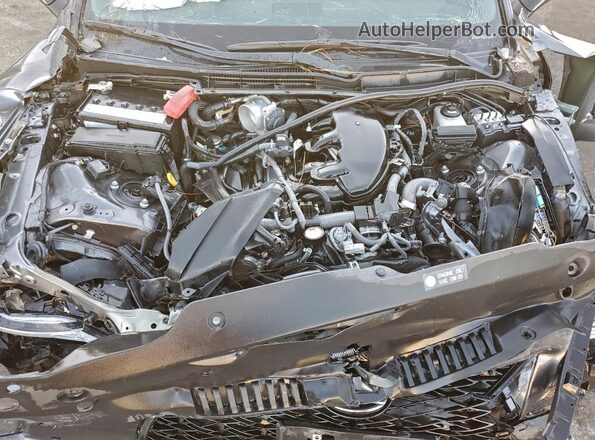 JTHGZ1B23P5071004 2023 LEXUS IS Gray Widok wnętrza z tyłu
