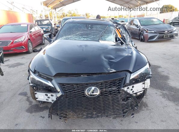 JTHGZ1B23S5085722 2025 LEXUS IS 350 Black Вид задньої частини салону