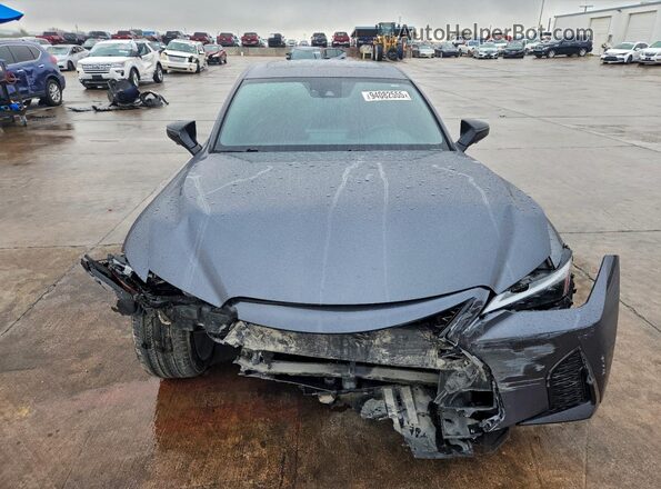 JTHGZ1B25R5072805 2024 LEXUS IS Gray Widok z przodu
