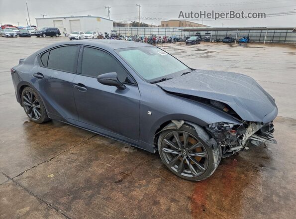 JTHGZ1B25R5072805 2024 LEXUS IS Gray Przód prawy