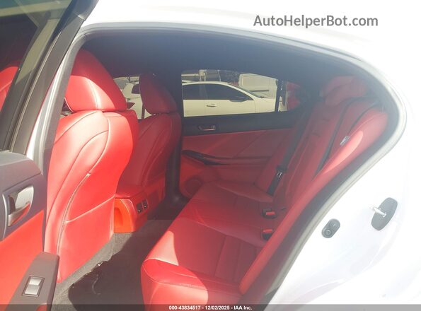 JTHGZ1B26P5066119 2023 LEXUS IS 350 White VIN კოდის სტიკერის ხედი