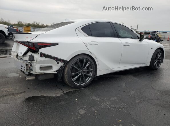 JTHGZ1B26P5069750 2023 LEXUS IS White Задня права чверть