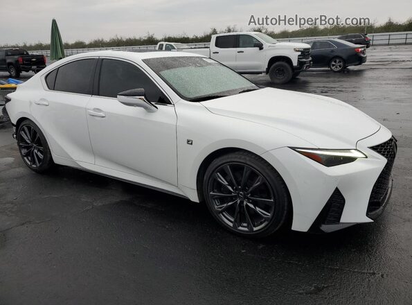 JTHGZ1B26P5069750 2023 LEXUS IS White Передня права чверть