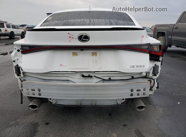 JTHGZ1B26P5069750 2023 LEXUS IS White Вид ззаду