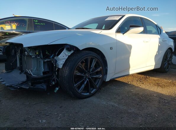 JTHGZ1B28N5053675 2022 LEXUS IS 350 White Vista tres cuartos delantera izquierda