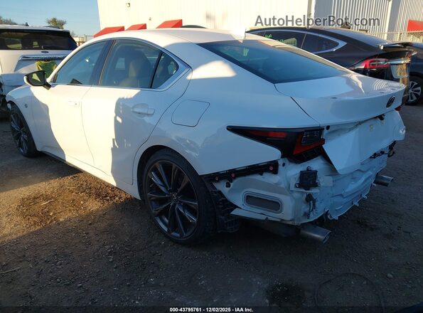 JTHGZ1B28N5053675 2022 LEXUS IS 350 White Trasero izquierdo